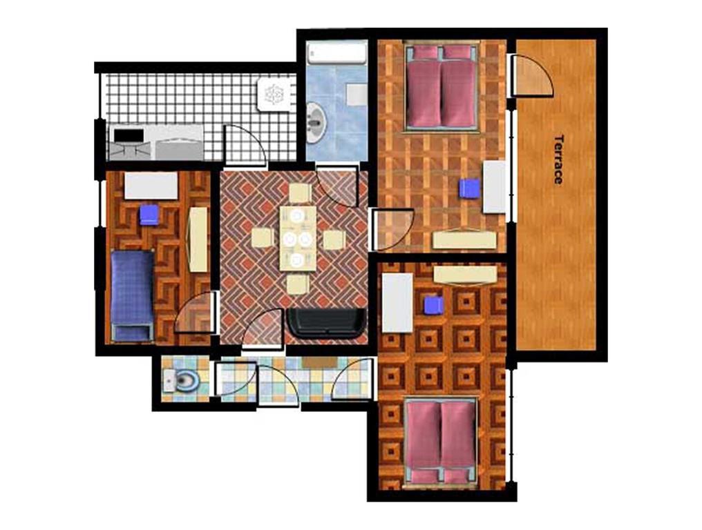 Apartments Vorsilska Prague Phòng bức ảnh
